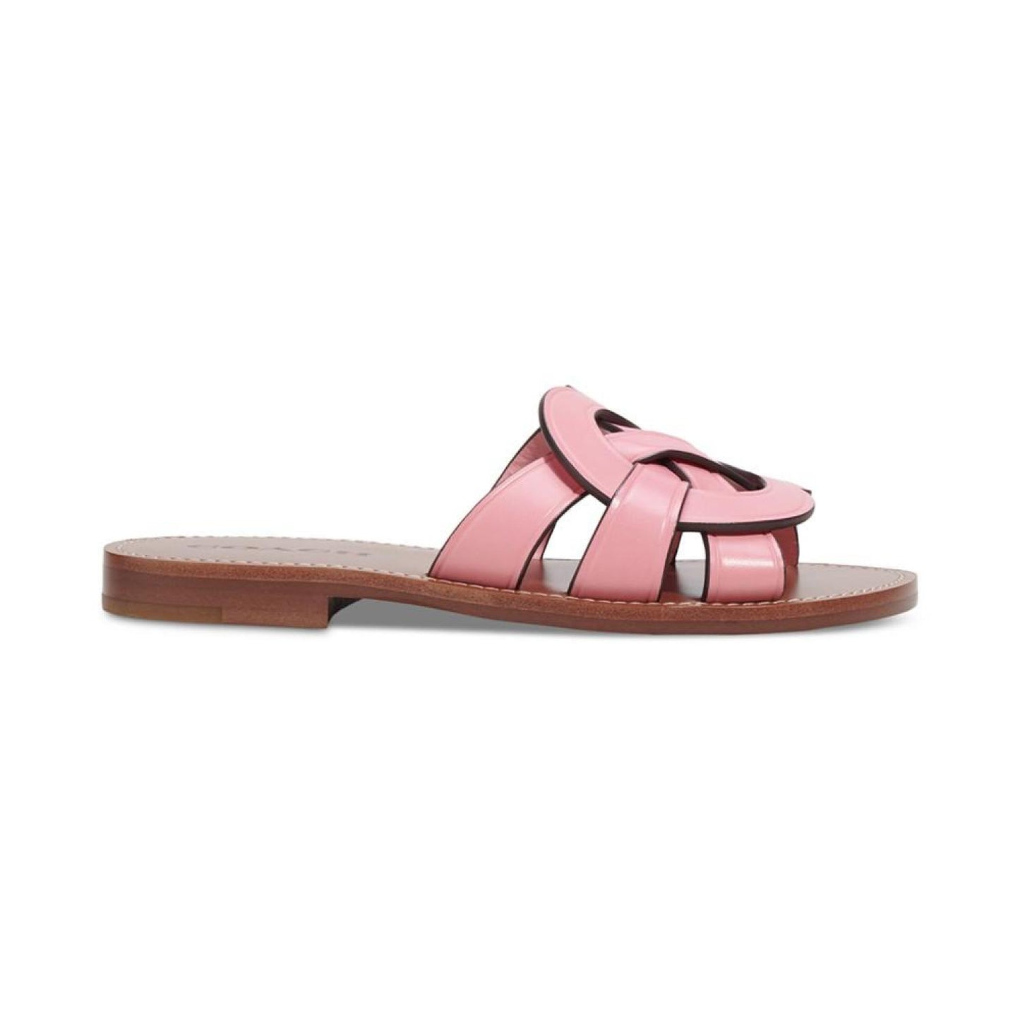 Issa "C" Emblem Slide Sandals