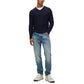 Men's Logo Detail Regular-Fit Sweater
