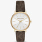 Pyper Logo and Gold-Tone Watch