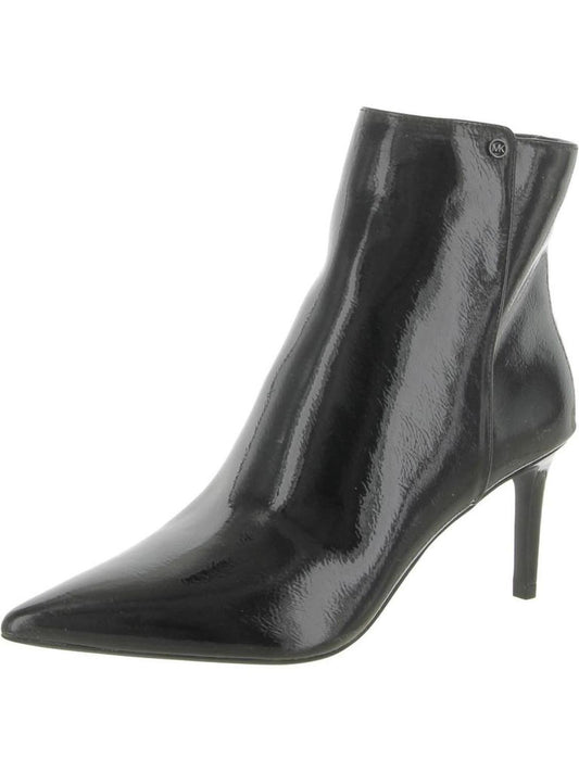 Alina Flex Womens Patent Ankle Booties