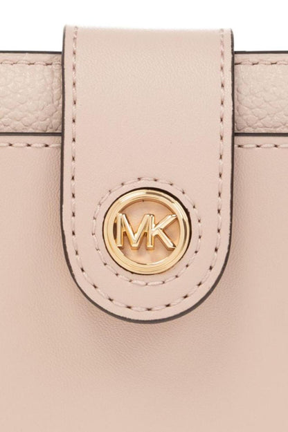 Michael Michael Kors Logo-Plaque Zipped Wallet