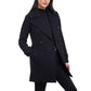 Women's Double-Breasted Notched-Collar Coat