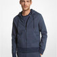 Logo Cotton Blend Zip-Up Hoodie