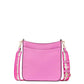 Hudson Pebbled Leather Messenger Crossbody