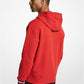 Striped Cotton Blend Hoodie