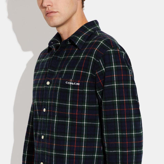 Coach Outlet Flannel Shirt