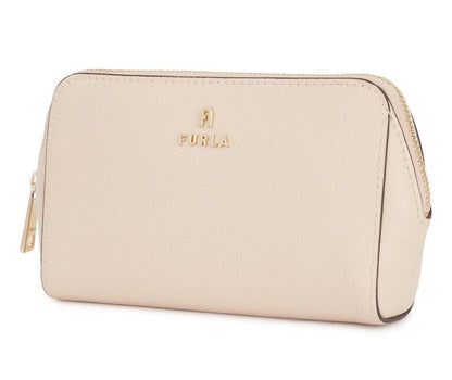 Furla Camelia M Logo Plaque Cosmetic Bag