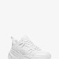 Nick Faux Leather and Mesh Trainer
