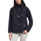 Women's Cinched-Waist Bomber Raincoat