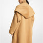 Double Face Alpaca Hooded Coat