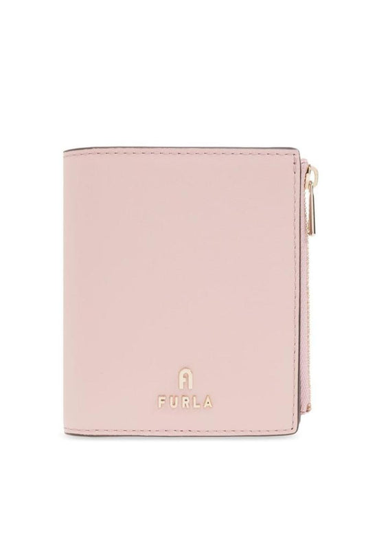Furla Camelia Logo-Lettering Bi-Fold Wallet