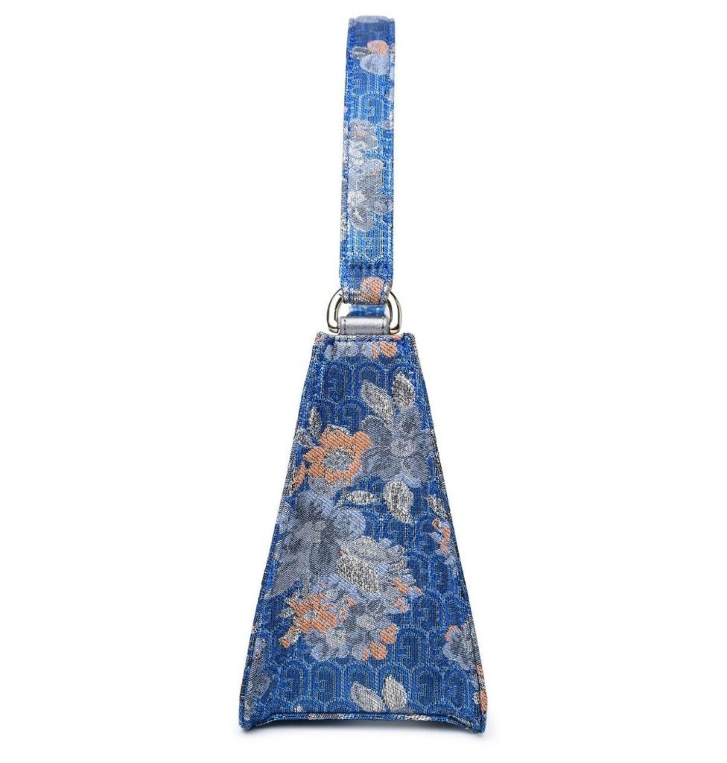 Furla Floral Patterned Logo Engraved Tote Bag
