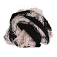 Dolce & Gabbana Elegant Floral Lace Crystal Hair Claw