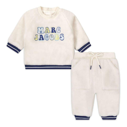 White Sweater & Trouser Set
