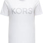 Michael Michael Kors Logo Embellished Crewneck T-Shirt