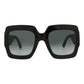 Square-Frame Acetate Sunglasses