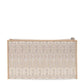 Furla Opportunity Logo Monogram Zipped Clutch Bag