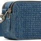 Blue 'The Crystal Denim Snapshot' Denim Bag