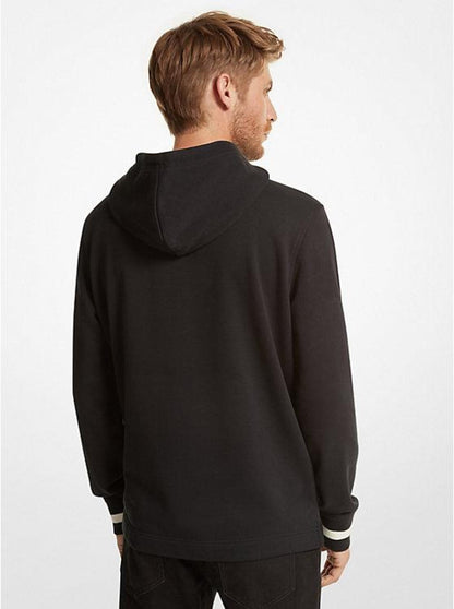 KORS Cotton Blend Rugby Hoodie