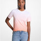 Ombré Logo Organic Cotton Jersey T-Shirt