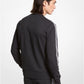 Logo Tape Cotton Blend Sweatshirt
