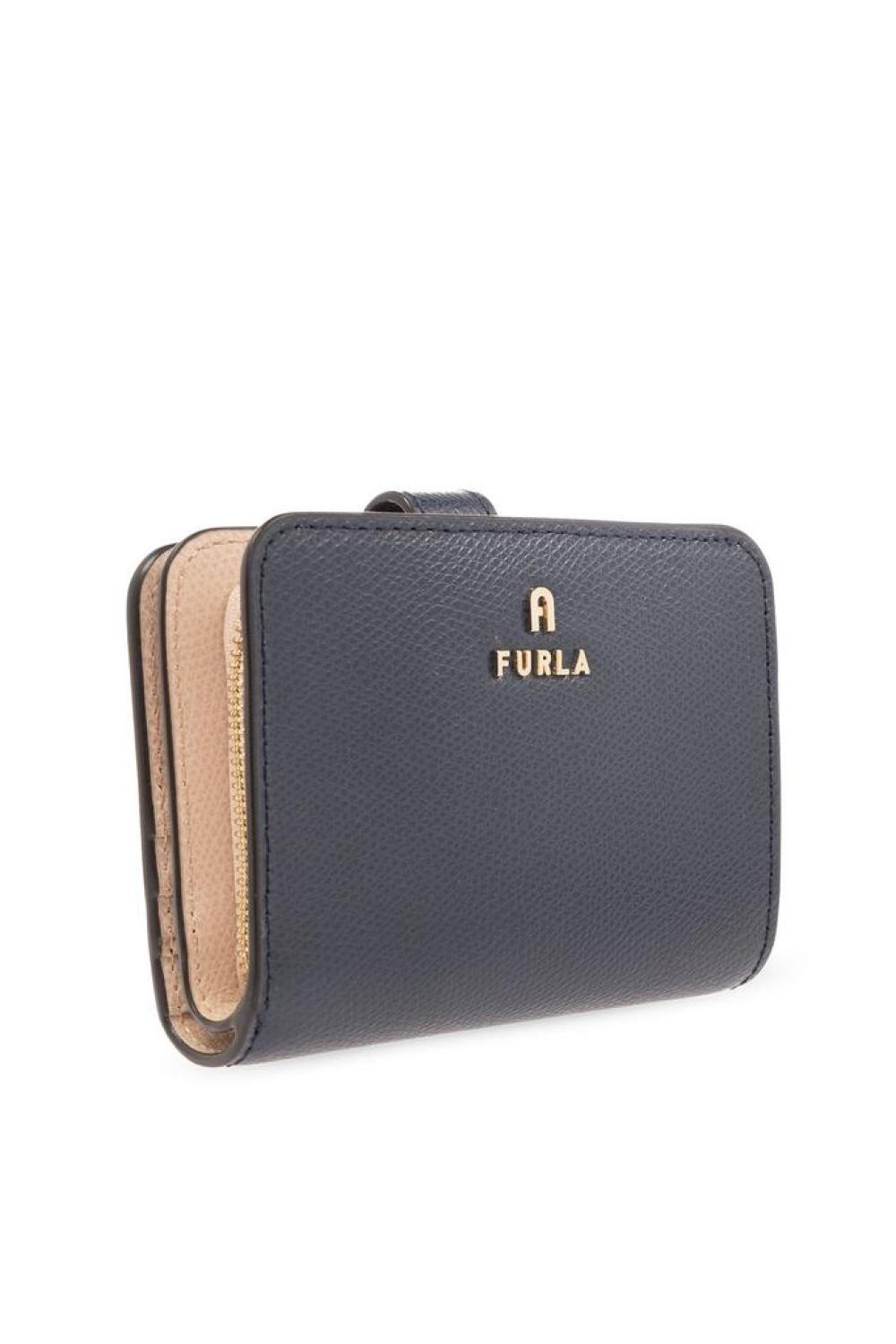 Furla Logo Lettering Compact Wallet