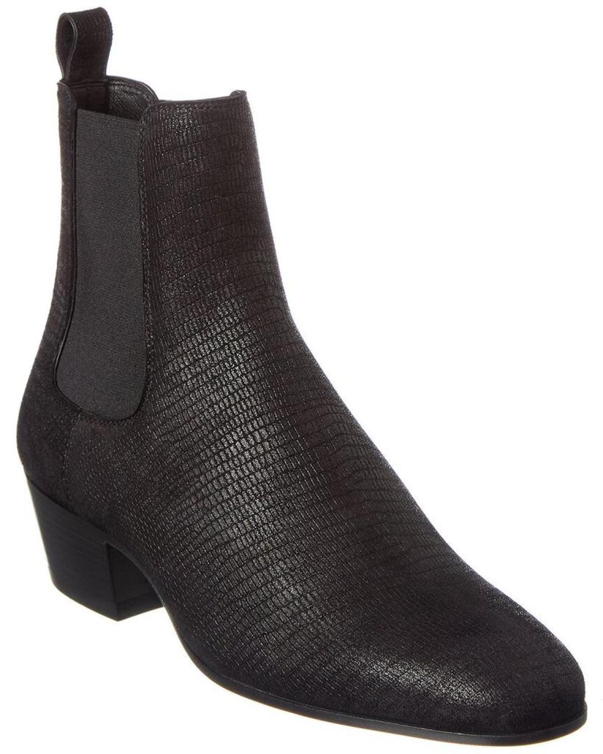 Saint Laurent Cole 45 Leather Boot
