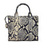 The Snakeskin Mini Tote