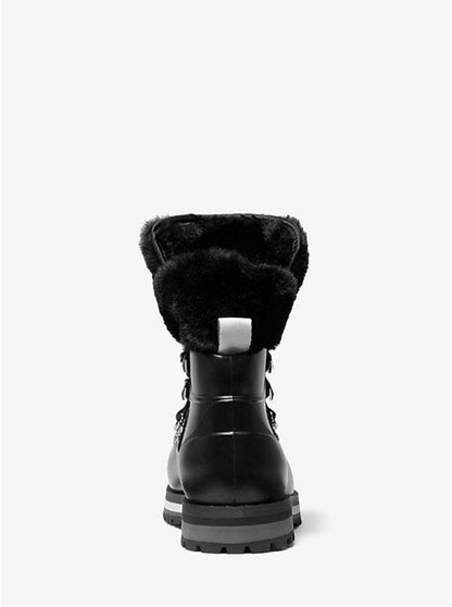Lanis PVC and Faux Fur Rain Boot