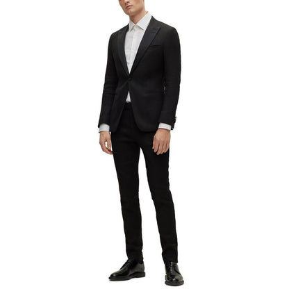 Men's Slim-Fit Blend Suit, 2 Piece Set