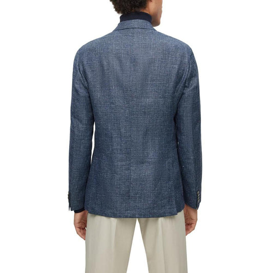 Men's Patterned Slim-Fit Jacket