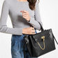 Hamilton Legacy Large Leather Belted Satchel