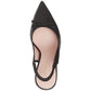 Women's Veronica Pointed-Toe Perforated Slingback Pumps
