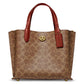 Signature Coated Canvas Willow Tote 24 with Convertible Straps