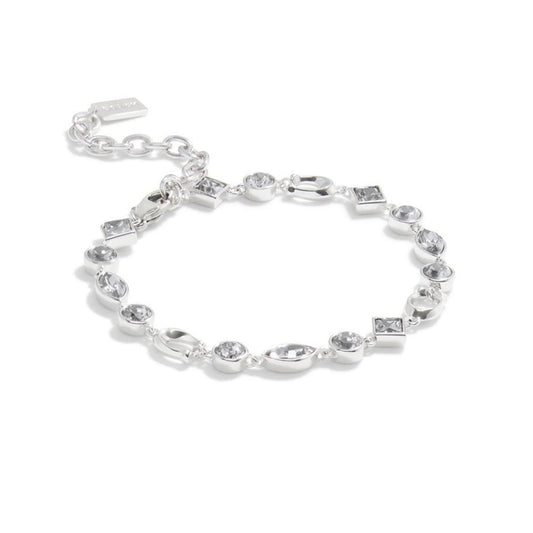 Boxed Faux Stone Signature Sculpted C Gem Bracelet