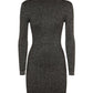 Michael Michael Kors Ribbed-Knit Midi Dress