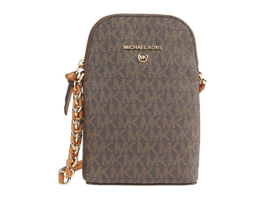 Jet Set Charm Small North/South Chain Phone Crossbody