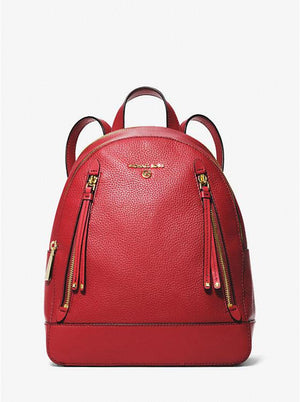 brooklyn leather medium backpack Brooklyn Medium Pebbled Leather Backpack