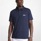 Golf Logo Stretch Jersey Polo Shirt