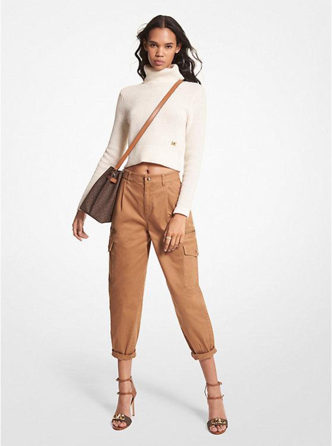 Stretch Cotton Cargo Pant