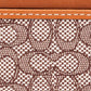 Coach Logo Jacquard Card Holder