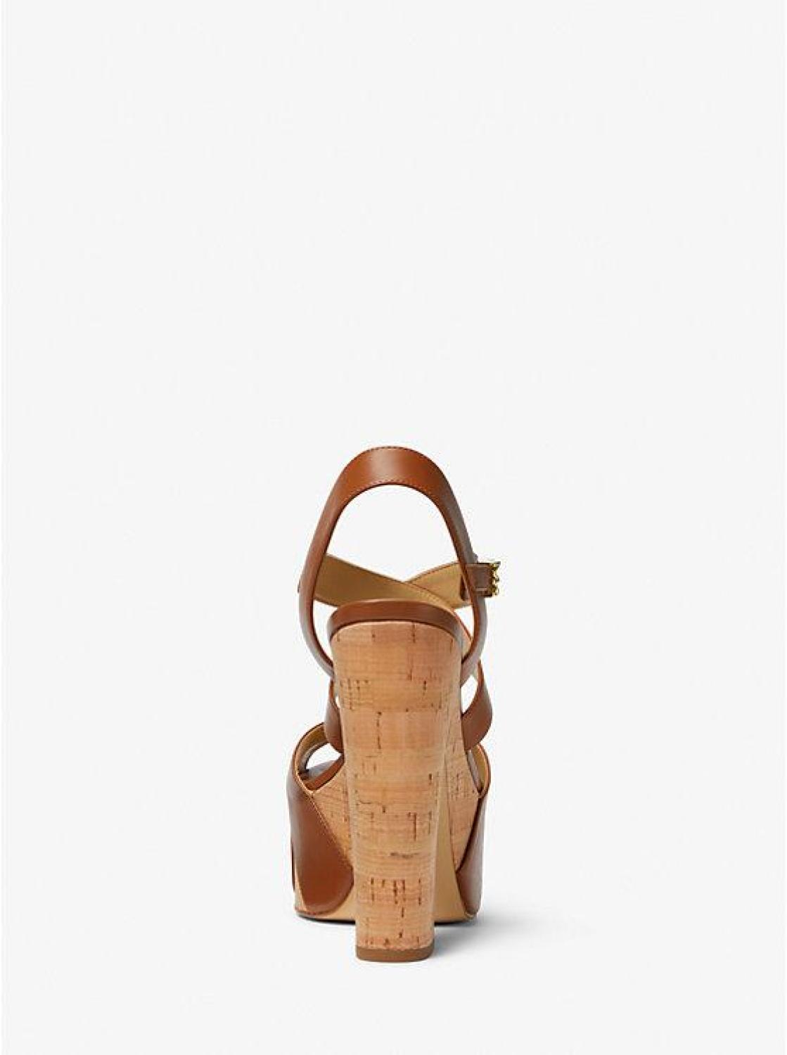 Suki Leather Platform Sandal