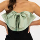 Bow - Tie Mini Dress In Black