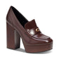 Women's Ilyse Tailored Platform High Heel Loafer Pumps