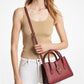 Gabby Small Faux Leather Satchel