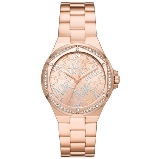 Women's Lennox Quartz Three-Hand Rose Gold-Tone Stainless Steel Watch 37mm
