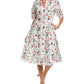 Marchesa Notte Aster Midi Dress