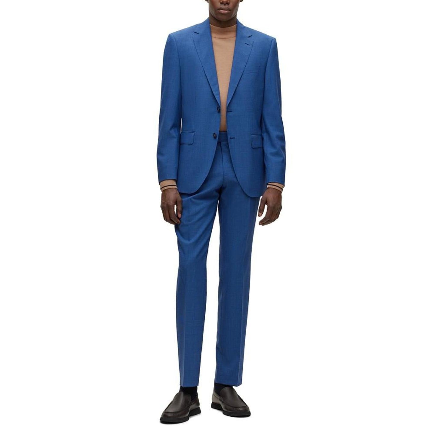 Men's Micro-Patterned Regular-Fit Suit