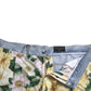 Dolce & Gabbana Multicolor Floral Cotton Bermuda Shorts