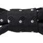 Dolce & Gabbana Elegant Silk Black Bow Tie with Signature Clasp